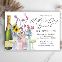 Mother's Day Brunch | Wildflowers and Champagne
