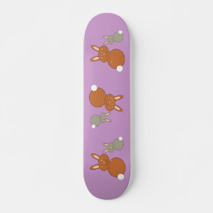 Mothers Day Bunnies Skateboard