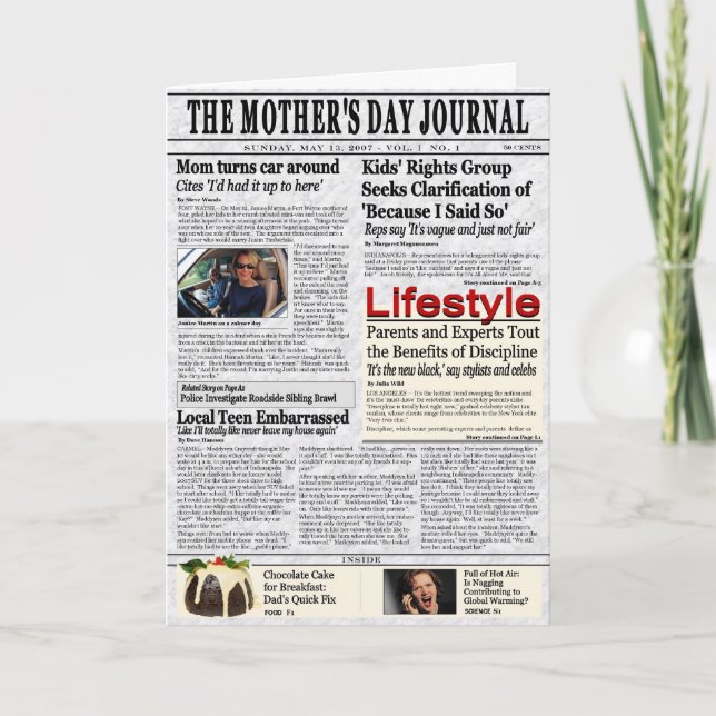 Mother's Day Card (Front)