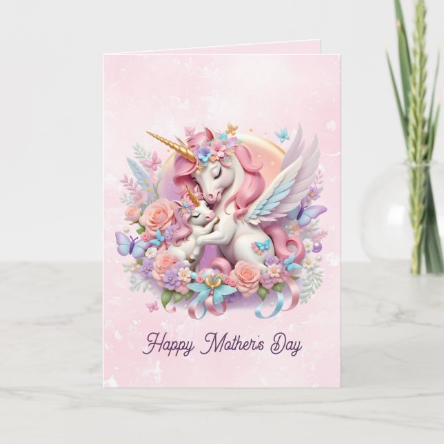 Mother's Day Card.   :-) Card (Front)