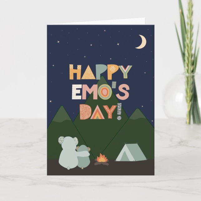 Mother's Day Card for Emo (Front)