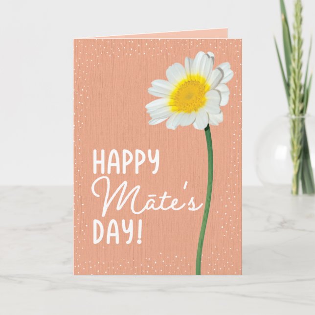 Mother's Day Card for Māte (Front)