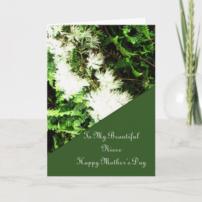 Mother's Day Card For Niece (Front)