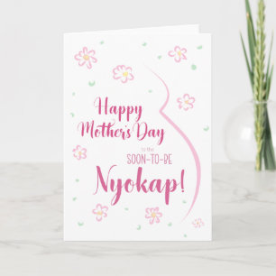 Mother's Day Card for Pregnant Nyokap