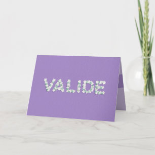 Mother's Day Card for Valide