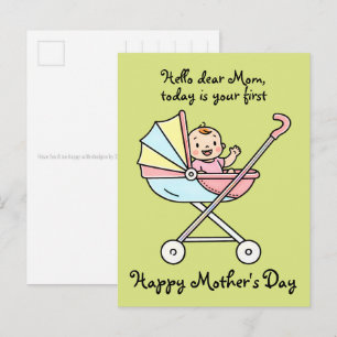 Mother's Day Card - Funny Cartoon 1 + your text