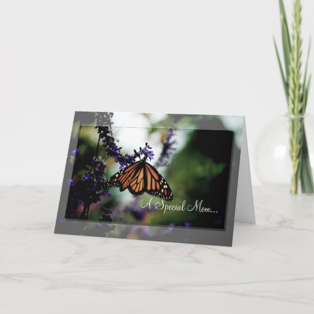 Mother's Day Card~ Monarch Card (Front)