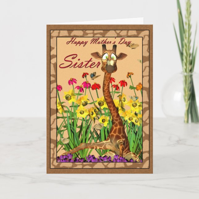 Mother's Day Card, Sister Card (Front)