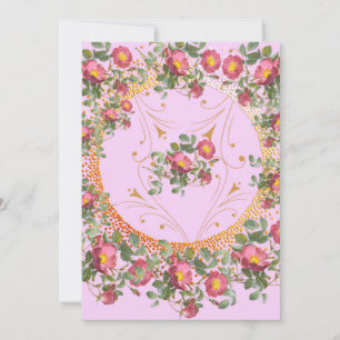 Mother's Day Card Vintage Flowers