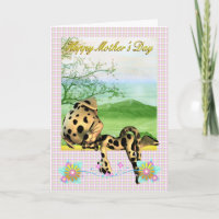 Mother's Day Card, with little Dalmatian dog