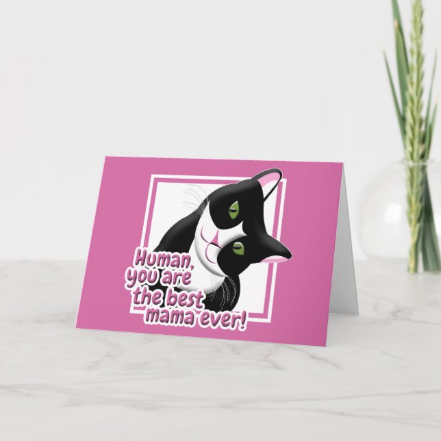 Mother's Day Cat Card (Front)
