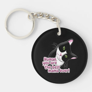 Mother's Day Cat Key Ring