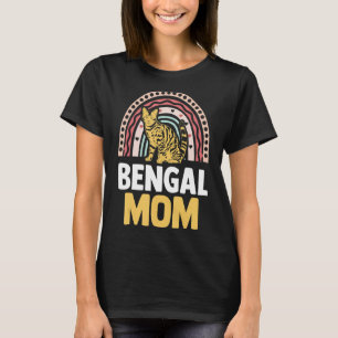 Mother's Day Cat Mama Cat Fur Parent Bengal Mum T-Shirt