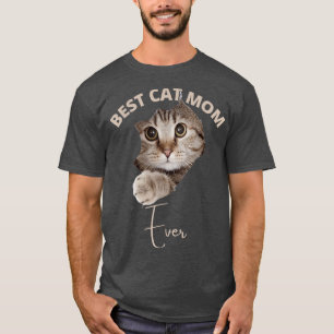 Mother's Day Cat Mom gifts 2022, Funny Best Cat Mo T-Shirt