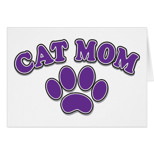 Mother's Day Cat Mum (Front Horizontal)