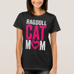 Mother's Day Cat Mummy Cat Ragdoll Cat Mum T-Shirt