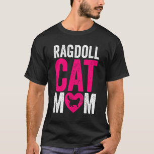 Mother's Day Cat Mummy Cat  Ragdoll Cat Mum T-Shirt