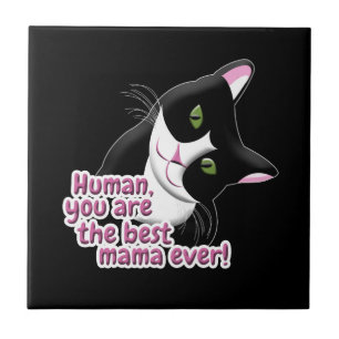 Mother's Day Cat Tile