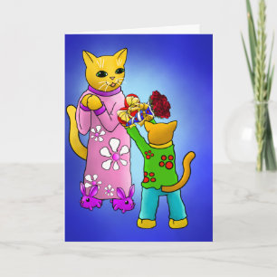 Mother's Day Cats Card