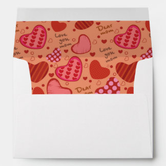 Mother's Day Celebration Pattern Envelopes