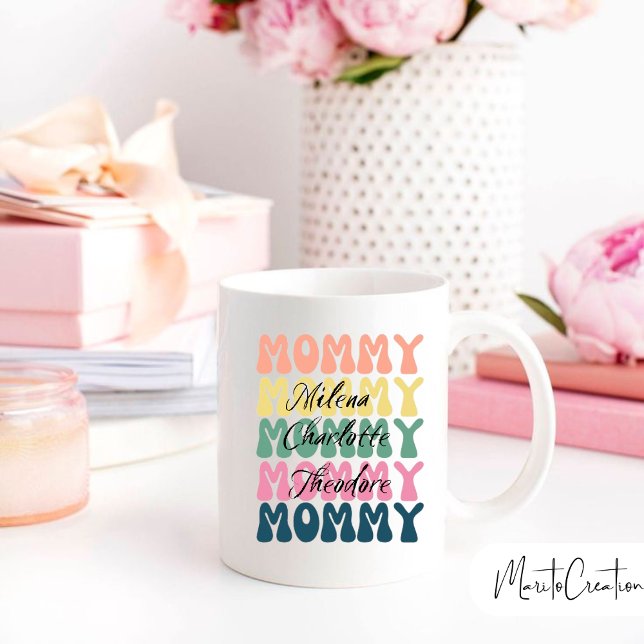Mother's day coffee mug, personalized children's  mug (Creator Uploaded)