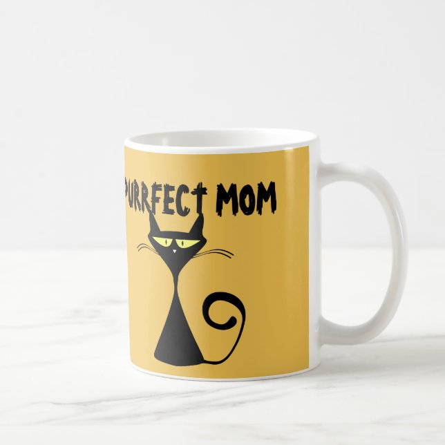 Mother's Day Coffee Mugs, Funny Cat Mug (Right)