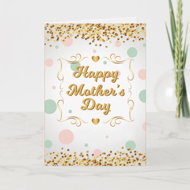 Mother's Day Confetti Card (Front)