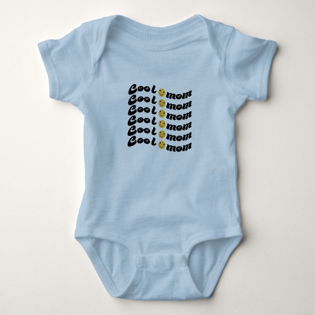 Mother's Day Cool Mum Unique Gifts for Trendy Moms Baby Bodysuit (Front)
