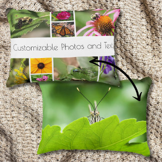 Mother's Day Create Your Own Photo Collage  Decorative Cushion
