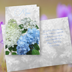 Mothers Day Custom Message Floral  Invitation