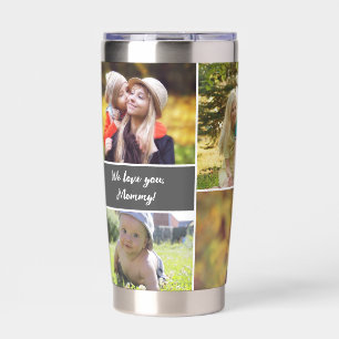 Mother's day Custom Photo Collage Personalised Insulated Tumbler