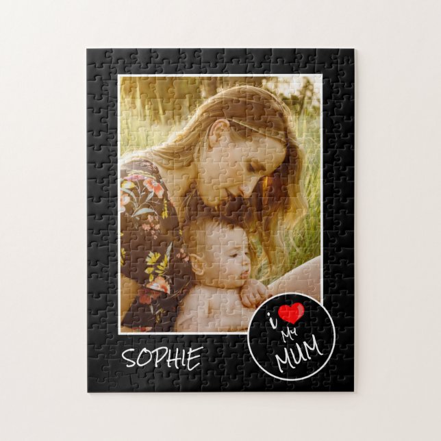 Mothers Day,  Custom Photo – Personalised Jigsaw Puzzle (Vertical)