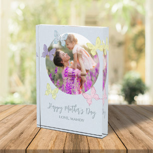 Mother's Day Cute Photo Keepsake Block