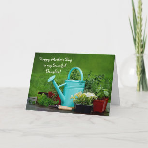 Mother's Day Daughter - Herbs/Flowers/Gardening Card