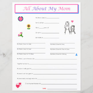 Mother's Day Daughter Interview Print