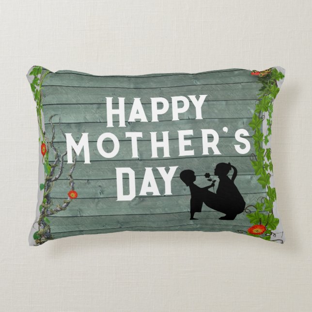 Mother's day  decorative cushion (Front)