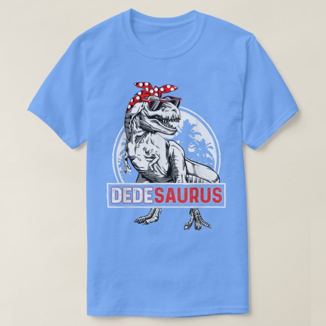 Mother's Day Dedesaurus T re Dinosaur Funny Dede S T-Shirt (Design Front)
