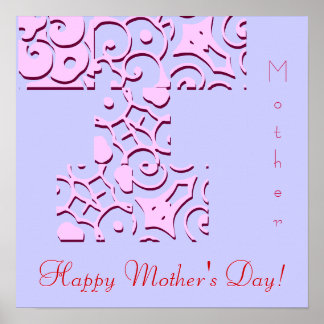 Mother's Day Designer Name II Poster