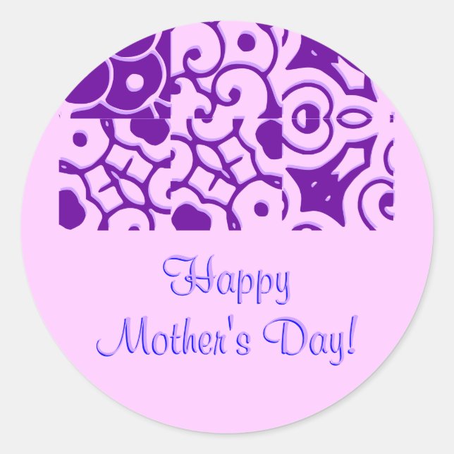 Mother's Day Designer Name II Sticker (Front)