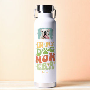 Mother's Day Dog Mum Era Puppy Photo Water Bottle