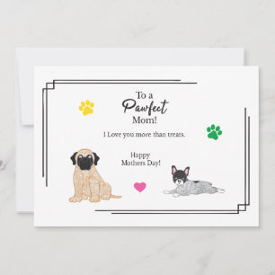Mother's Day Dogs Card