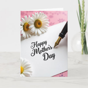 Mothers Day Elegant Script Card