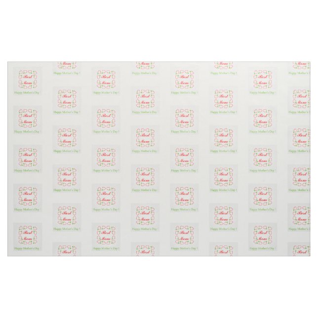 Mothers day fabric (Fat Quarter)