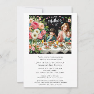 Mother's Day Family Brunch  Invitation
