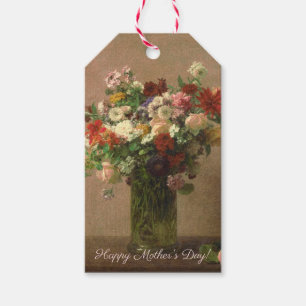 Mother's Day - Floral Bouquet   French Fine Art Gift Tags