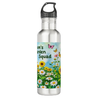 Mother's Day Floral Garden Squad 710 Ml Water Bottle