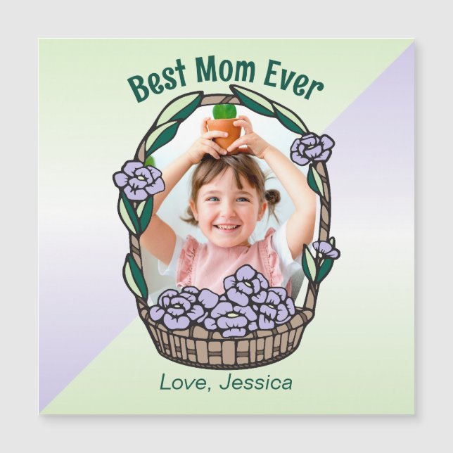 Mother's Day Floral Photo (Front)