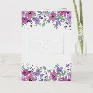 Mother's Day Folded Foil Greeting Card