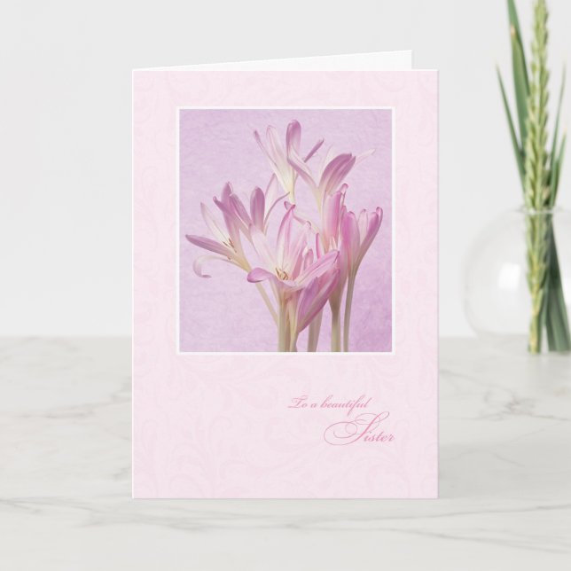 Mother's Day for Sister Card (Front)