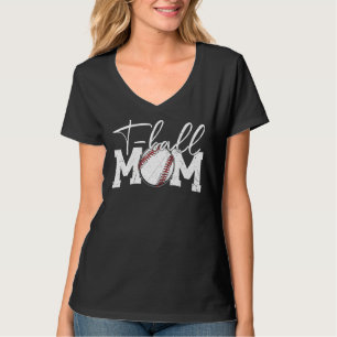 Mother's Day For Women Men Kids Ball Mum Teeball M T-Shirt